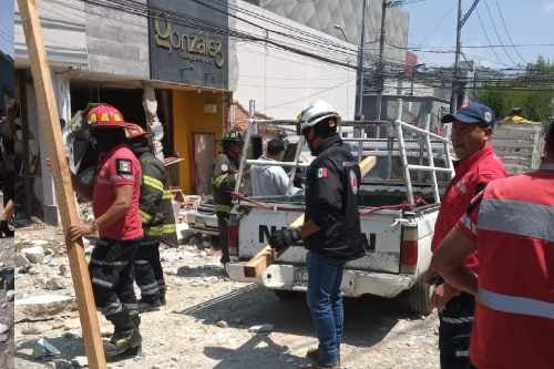 Videos: Explosión por acumulación de gas en Toluca, deja 6 heridos